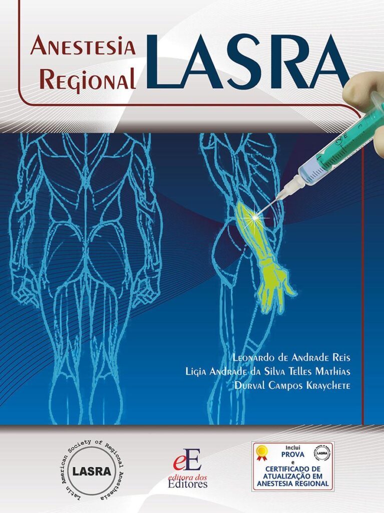 Capa Livro Anestesia Regional LASRA